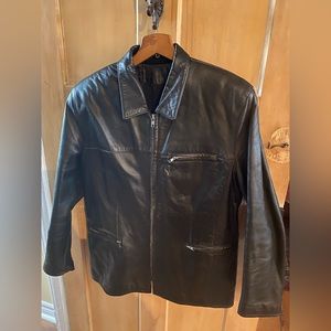 Womens Moda Oggi Leather Jacket